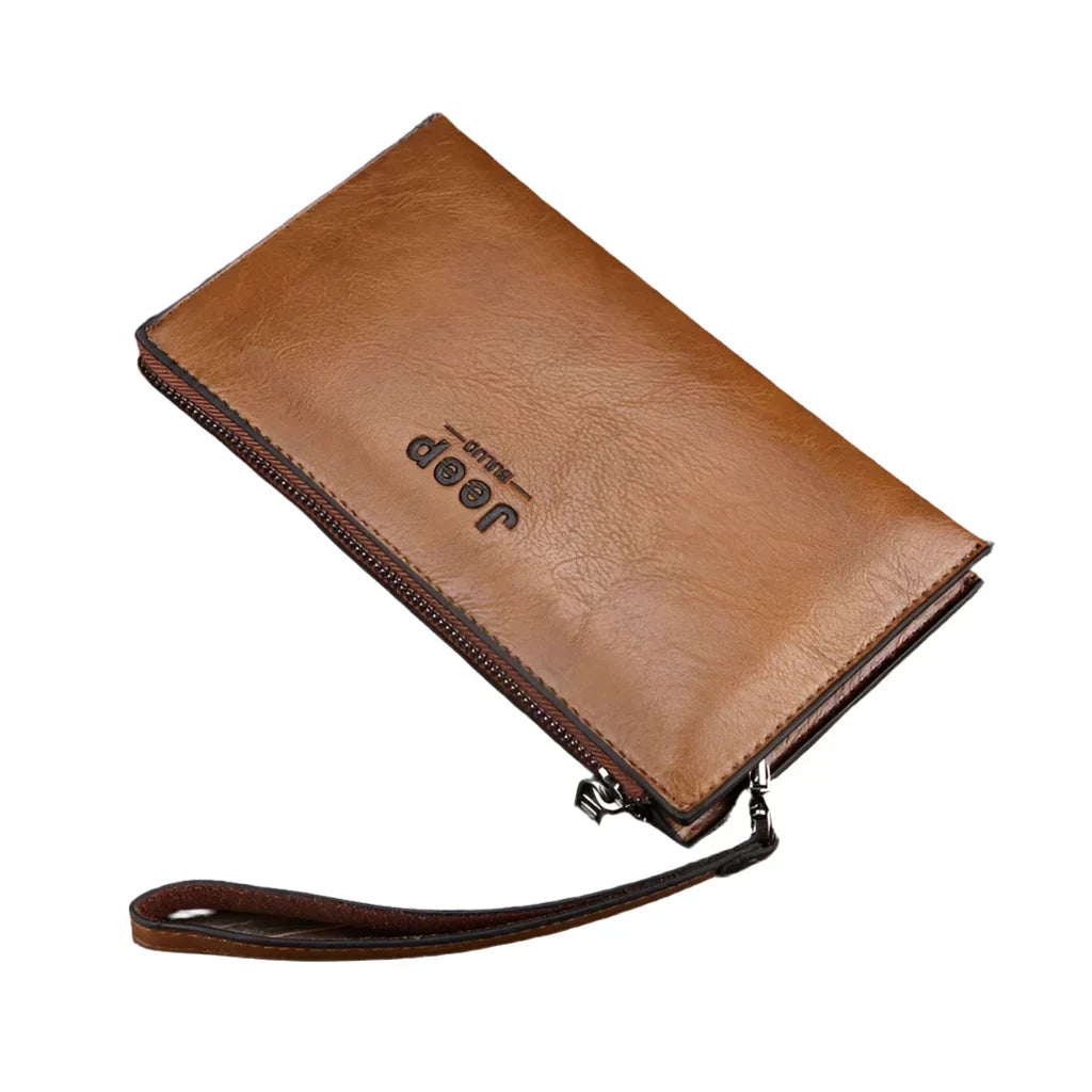 Versatile Zip Long PU Wallet - Soft, Stylish, Comfortable
