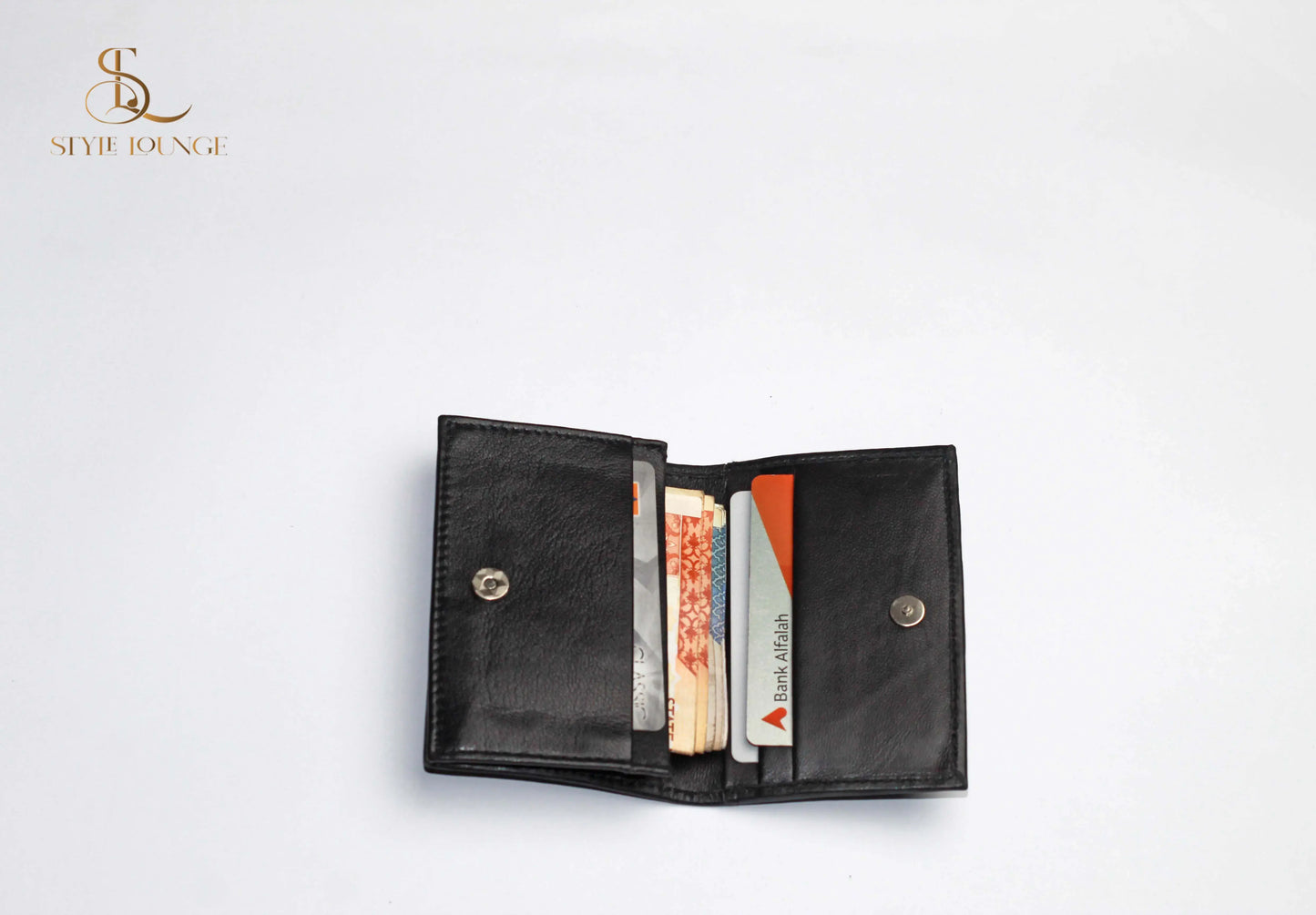 Mini Wallet Plus Card Holder With Magnetic Button For Men
