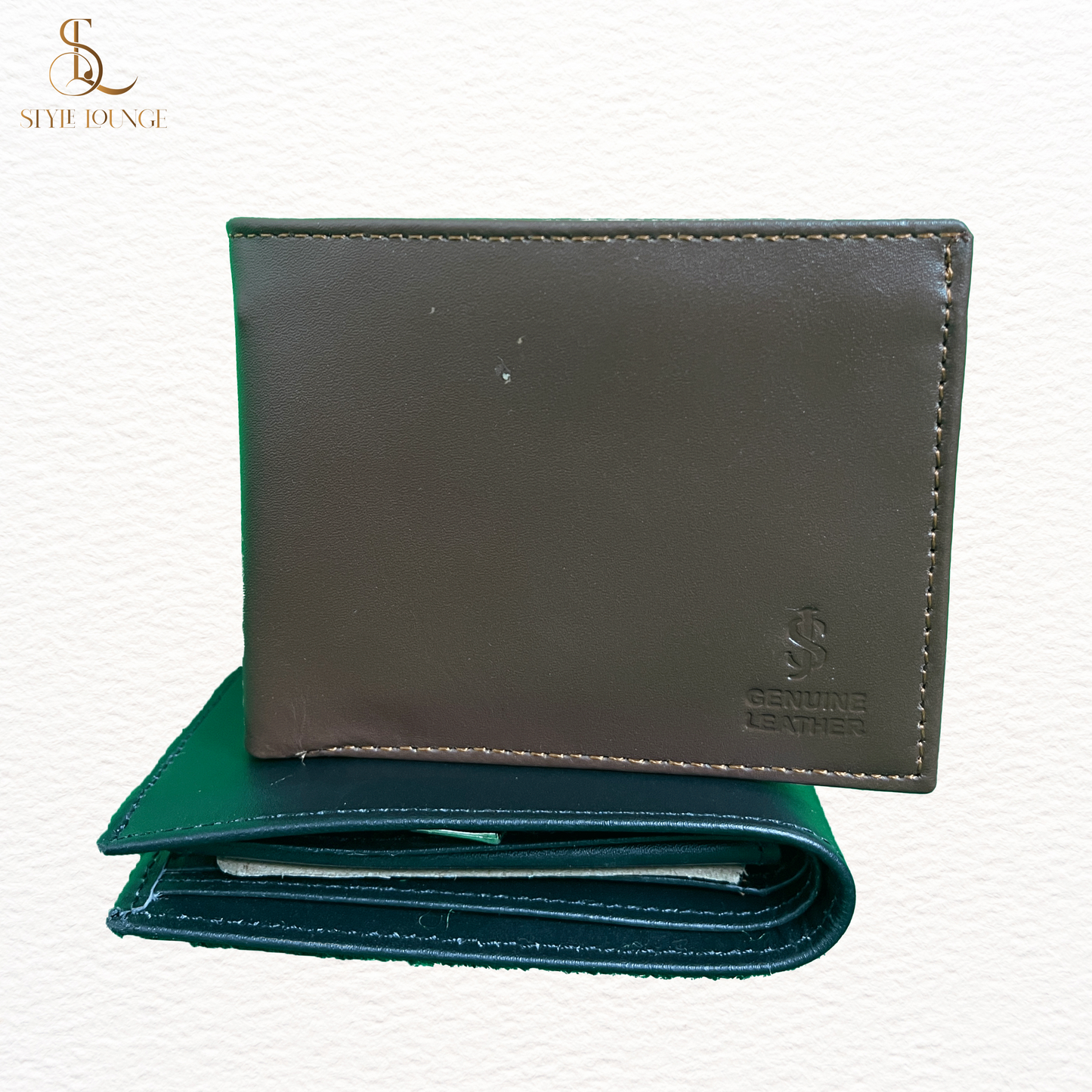 Genuine 100%  Slim Wallet for Men(WITH ZIP)