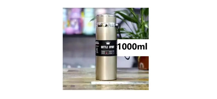 Stainless Steel Hot & Cold Water Bottle – Double-Wall Insulation