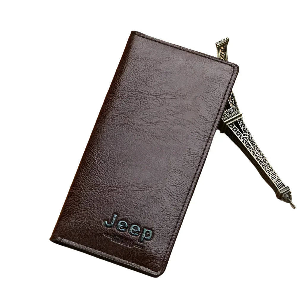 Versatile Long Premium PU Wallet - Soft, Stylish, Smart