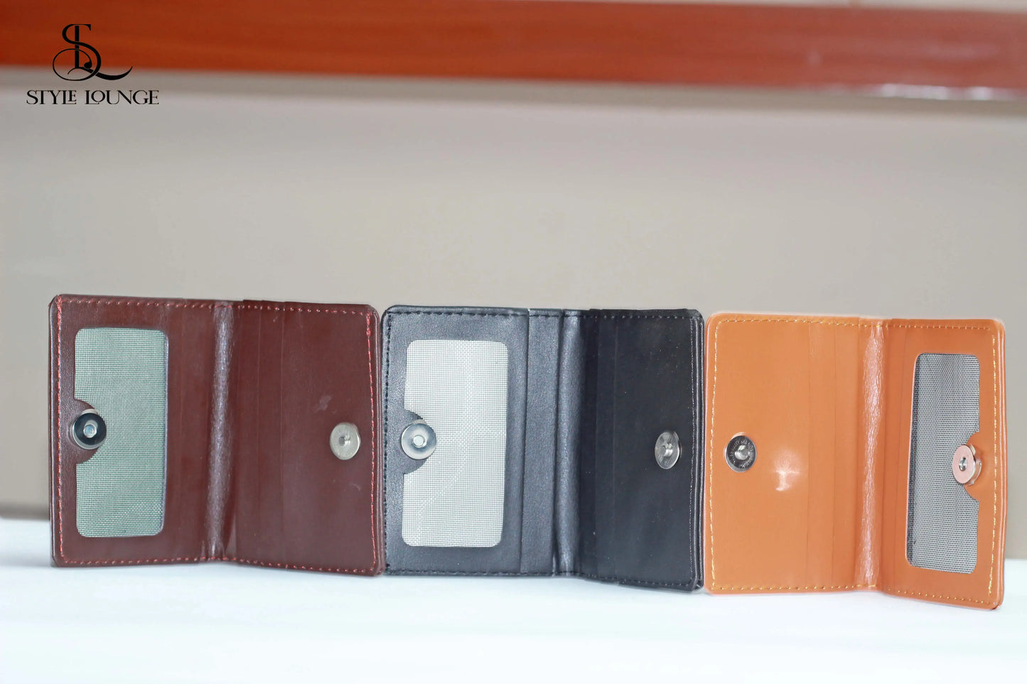 Pure Mini Wallet Plus Card Holder With Magnetic Button For Men