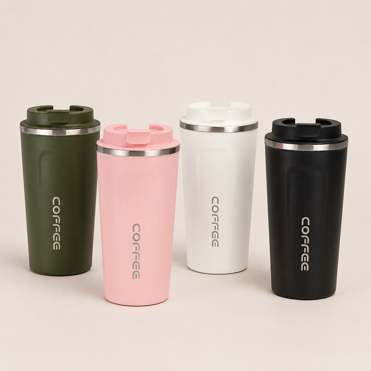 Premium Insulated Coffee Travel Mug – Hot & Cold Tumbler