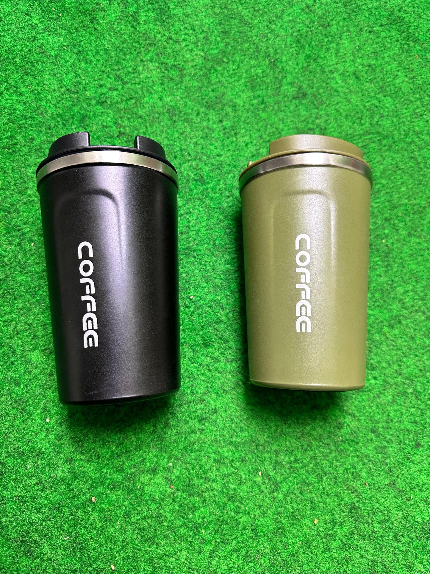 Sleek Stainless Steel Coffee Mug – Insulated Travel Cup for Hot & Cold Drinks